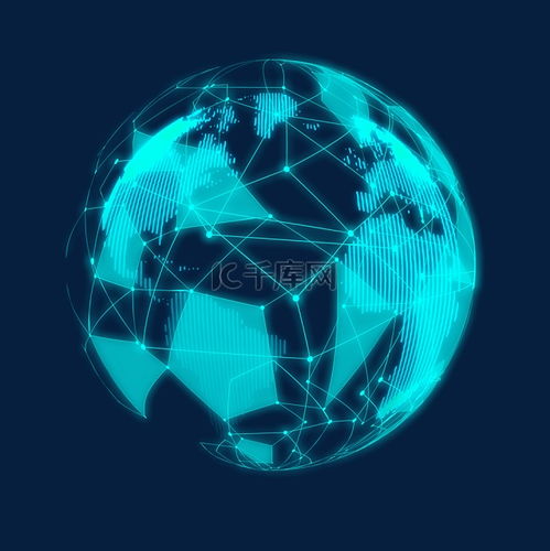 互联网大数据科技地球素材图片免费下载指南